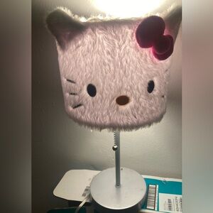 Hello Kitty Plush Lamp with Pink Bow